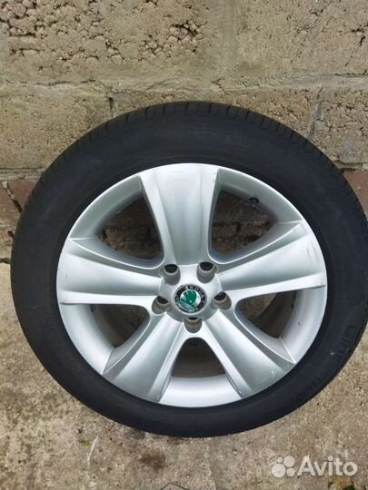 Колеса skoda octavia а5 scaut r17