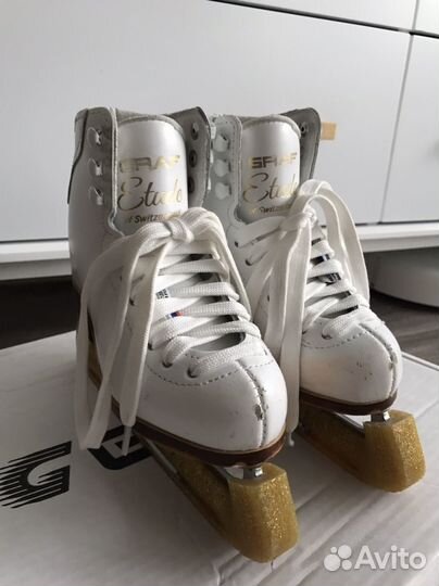 Фигурные коньки «graf Etude» (б/у)