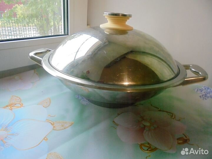 Цептер Казан 3 л нерж Сотейник квадрат 18/10