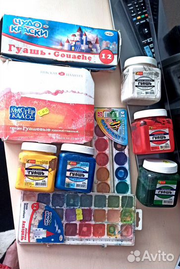 Краски гуашь