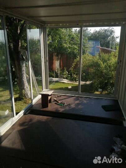 Раздвижные и пластиковые окна, балконы,двери новые