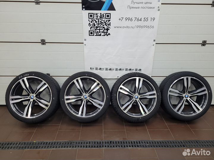Комплект оригинальных разношироких колес BMW G12