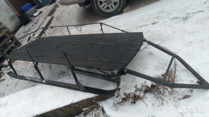 Сани для снегохода