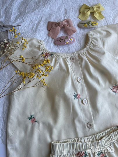 Костюмчик хлопковый летний все размеры