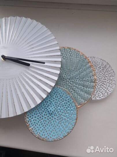 Часы на стену метал