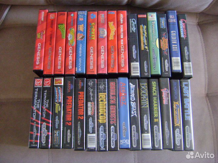 Игры Sega Genesis Megadrive лицензия