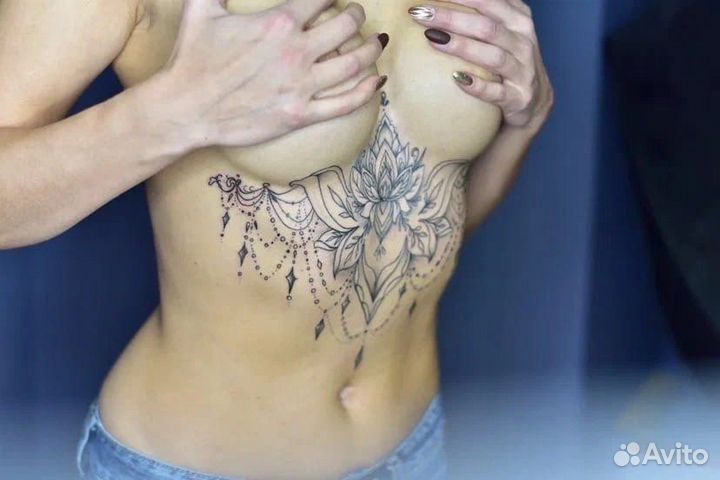 Художественная татуировка качественно