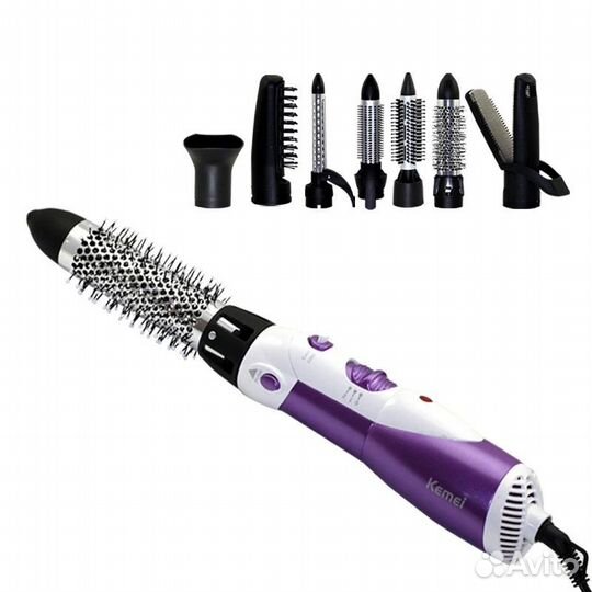 Фен расческа мультистайлер 7в1