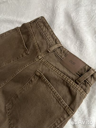 Джинсы шоколадные