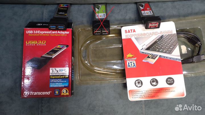 Платы расширения для ноутбука - Express Card