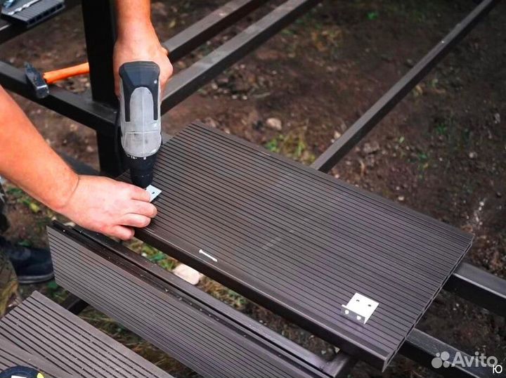 Террасная доска дпк для беседки