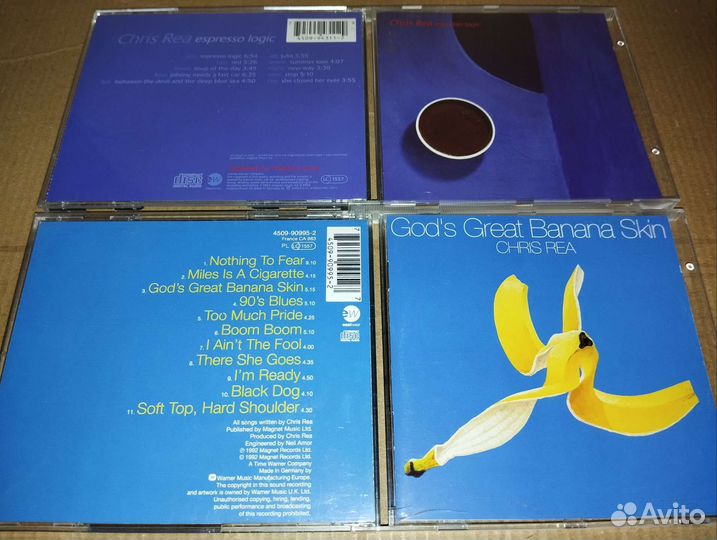 Chris Rea - фирменные CD