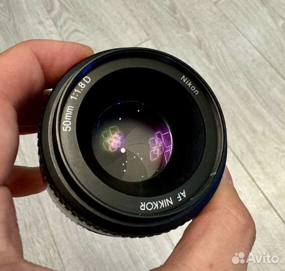 Объектив Nikon 50 mm f/1.8 D AF Nikkor