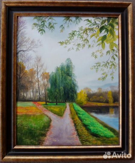 Щелковский парк. 40х50см