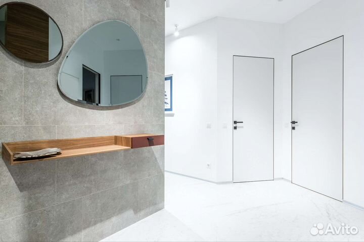 Скрытая дверь невидимка под отделку invisible