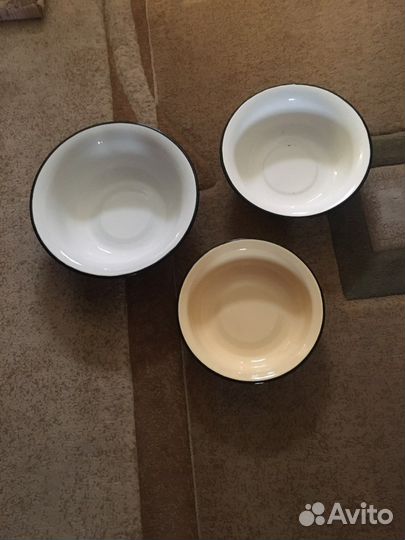 Тазик эмалированный