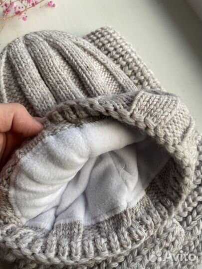 Шапка и снуд (шарф) женские