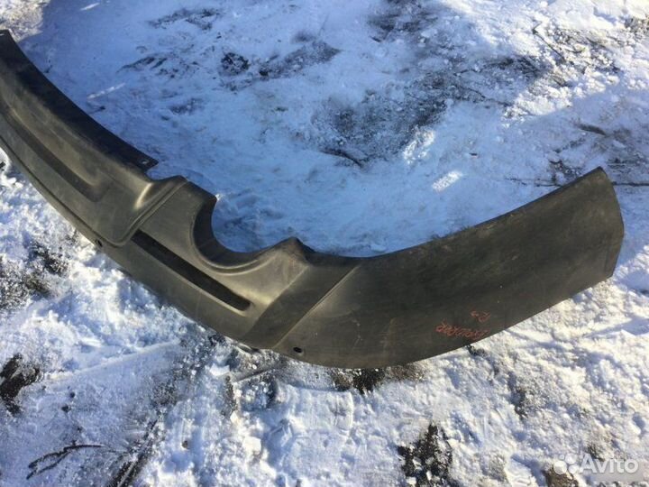 Юбка заднего бампера Ford Explorer После 2011