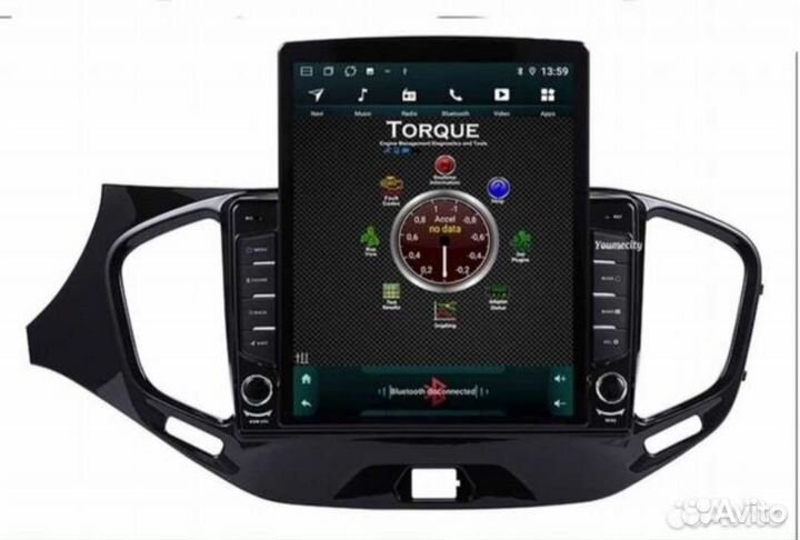 Магнитола андроид для Лада Веста. Магазин