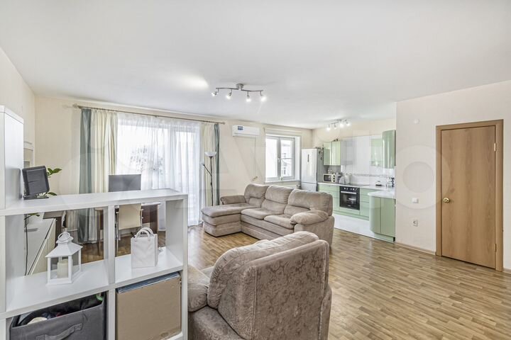 Квартира-студия, 41,4 м², 3/3 эт.