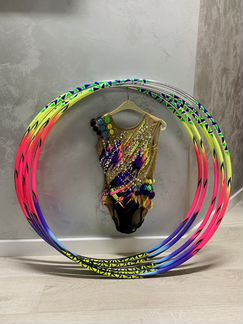 Аэрография обмотка обруча булав