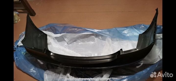 Бампер задний hyundai solaris