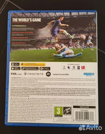 Игра Fifa 23 (PlayStation 5, Оригинальный, Русская