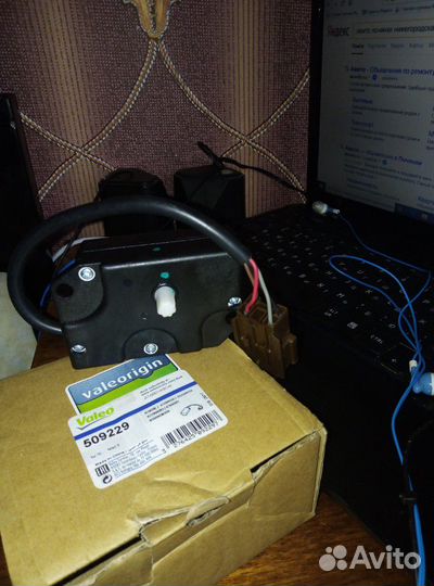 Электродвигатель рецуркуляции салона. Рено меган 1