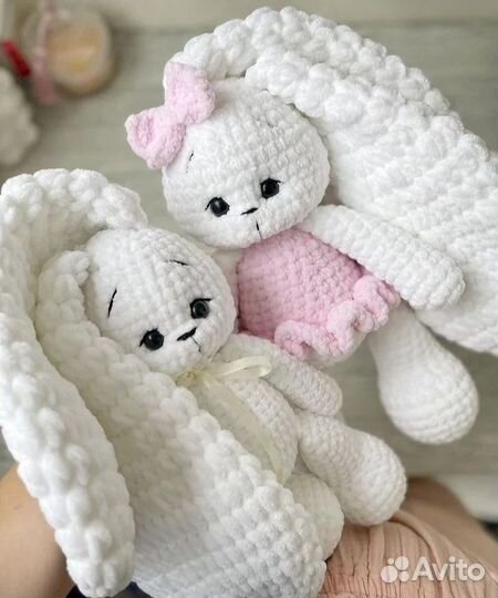 Вязаные игрушки ручной работы