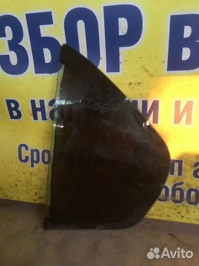 Стекло заднее левое Renault Logan 2