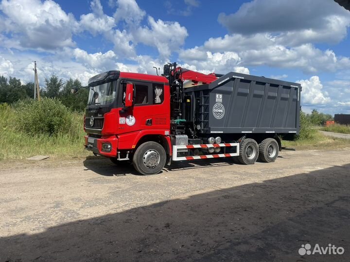 Ломовоз 30 м³ Shacman X3000 с КМУ Велмаш-С, 2024