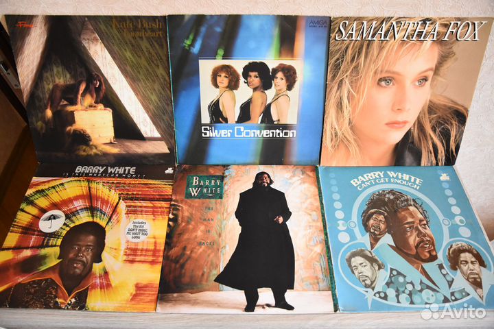 Francoise Hardy, Barry White, abba, Madonna