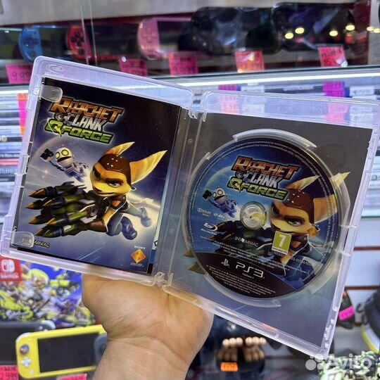 Ratchet clank Qforce PS3 редкий