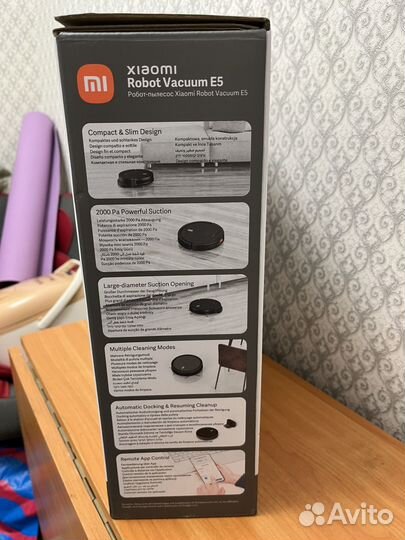 Робот пылесос xiaomi robot vacuum E5