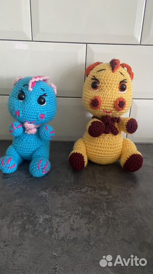 Вязанный дракоша