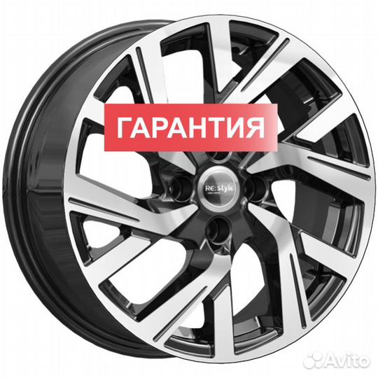 Диски K&K кс1030 алмаз чёрный 6x15 4x100 ET 37 Dia 60.1
