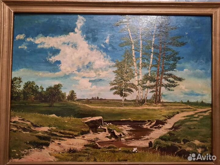 Картина маслом на холсте пейзаж