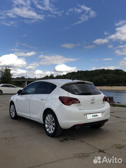 Opel Astra 1.4 AT, 2012, 93 000 км