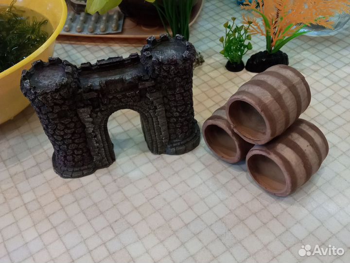 Грот для аквариума