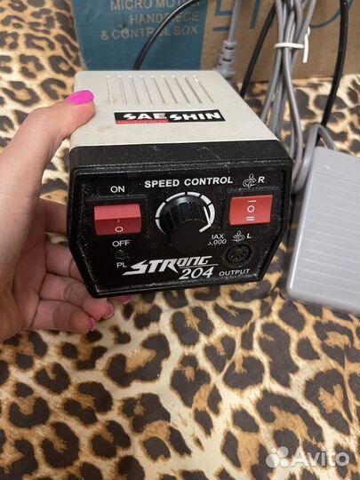 Машина для маникюра Strong 204