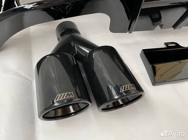 Диффузор LED стоп элероны насадки BMW G20