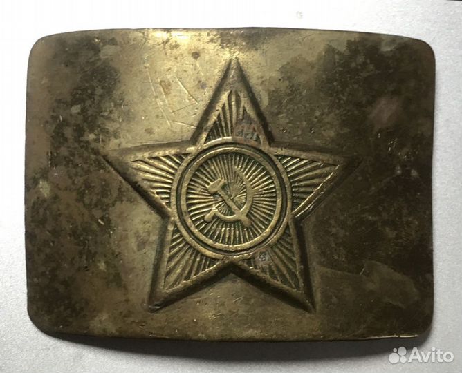 Пряжка ремня Советская армия латунь
