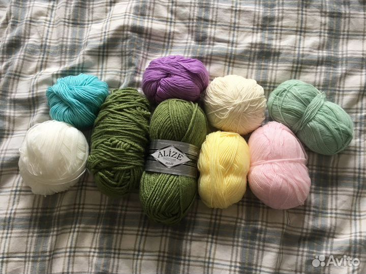 Пряжа для вязания alize (чит опис)