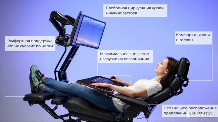 Компьютерное кресло EasyWorkStation