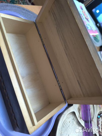 Шкатулка деревянная СССР