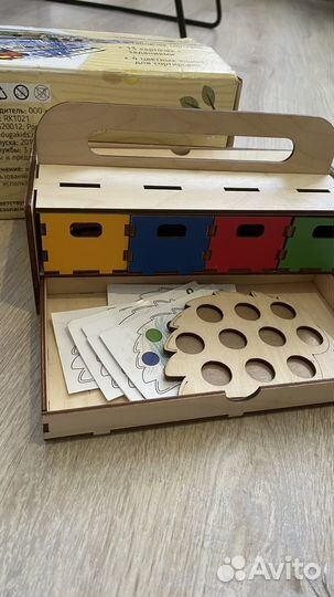 Развивающие деревянные игрушки