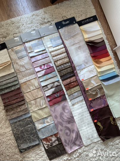Каталоги шторных тканей (хангеры)