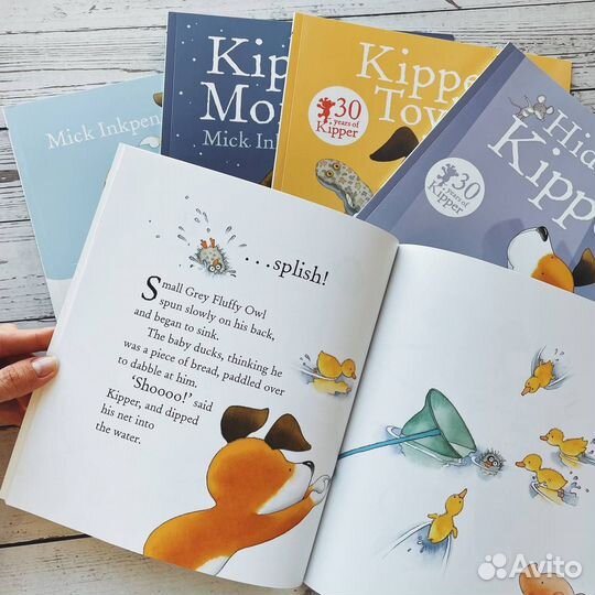 Книги на английском для детей Kipper