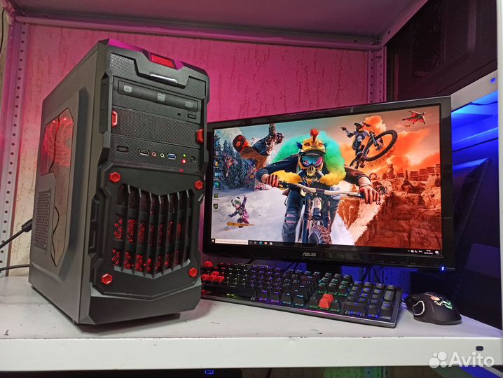 Игровой компьютер i5 10400 + GTX1660 + 16GB