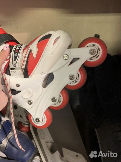 Роликовые коньки детские раздвижные